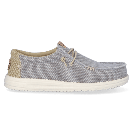 Wally Braided Heren Instappers Flannel Grey/Olive Grey Wally Braided Heren Instappers Flannel Grey/Olive Grey