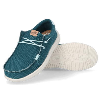 Wally Braided Heren Instappers Deep Green/Harbor Grey