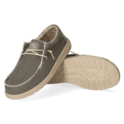 Wally Braided Heren Instappers Army
