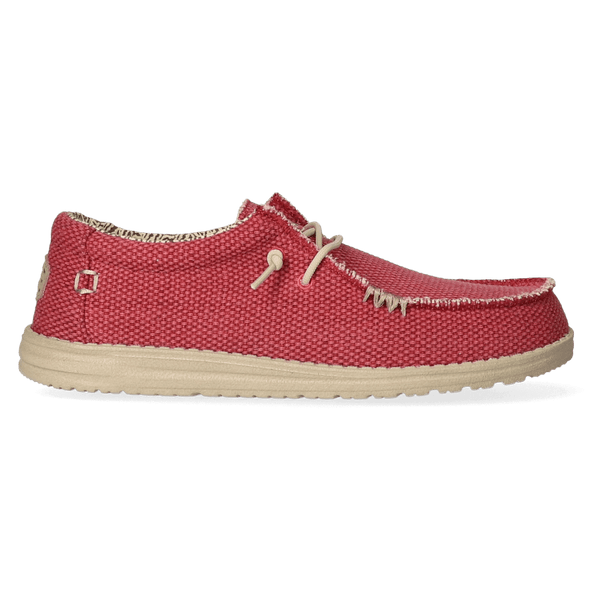 Wally Braided Heren Instappers Pompeian Red Wally Braided Heren Instappers Pompeian Red