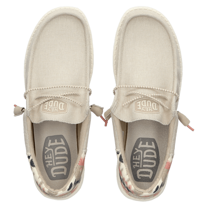 Wally Funk Tie Dye Heren Instappers Tan