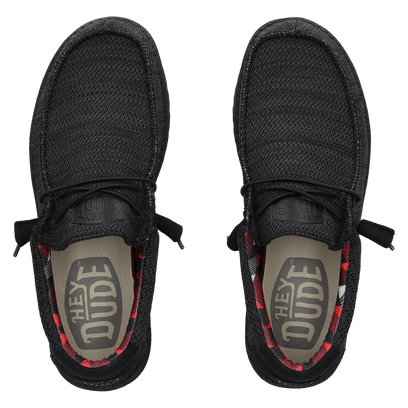 Wally Sox Heren Instappers Jet Black