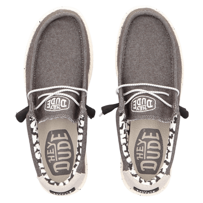 Wally Stretch Heren Instappers Opal Black