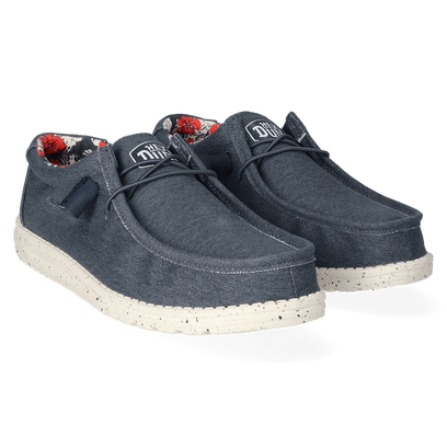 Wally Stretch Heren Instappers Blue