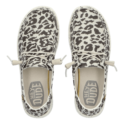 Wendy Dames Instappers Cheetah Grey