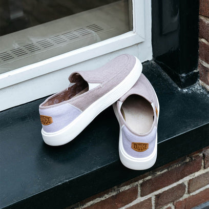 Sunapee Craft Linen Heren Instappers Tan