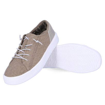 Cody Craft Linen Heren Sneakers Tan