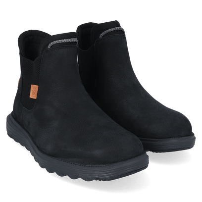Branson Craft Leather Heren Boots Black