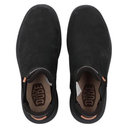 Branson Craft Leather Heren Boots Black