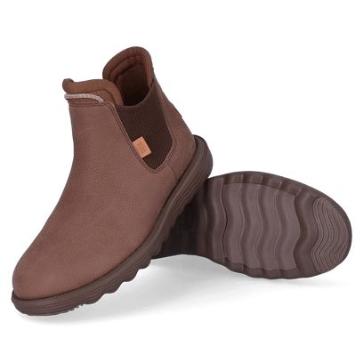 Branson Craft Leather Heren Boots Brown