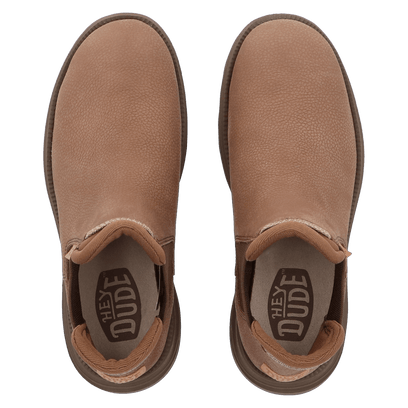 Branson Craft Leather Heren Boots Brown