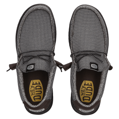 Wally Sport Mesh Heren Instappers Charcoal