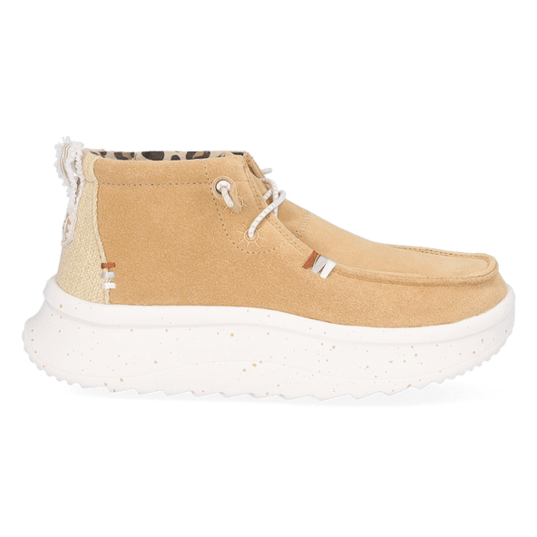 Wendy Peak Hi Suede Dames Instappers Tan Wendy Peak Hi Suede Dames Instappers Tan