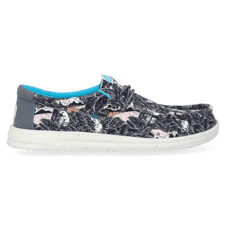 Wally H2O Heren Instappers Tropical Black/Tropical Wally H2O Heren Instappers Tropical Black/Tropical