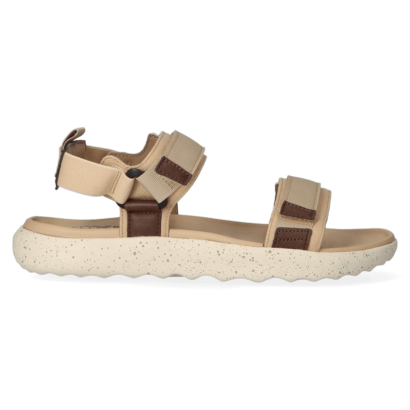 Carson Sport Mode Heren Sandalen Tan/White