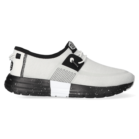 Sirocco Sport Mode Heren Sneakers Heather White/Black Sirocco Sport Mode Heren Sneakers Heather White/Black