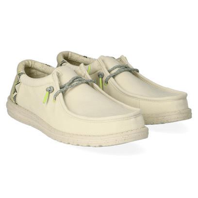 Wally Coastline Heren Instappers Stone White