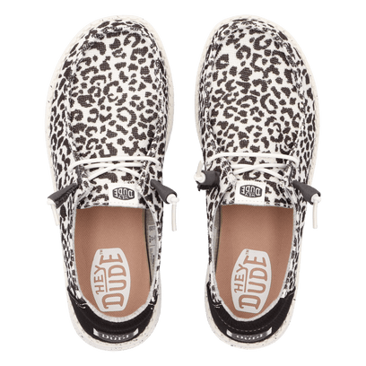 Wendy Dames Instappers Leopard Black/Grey