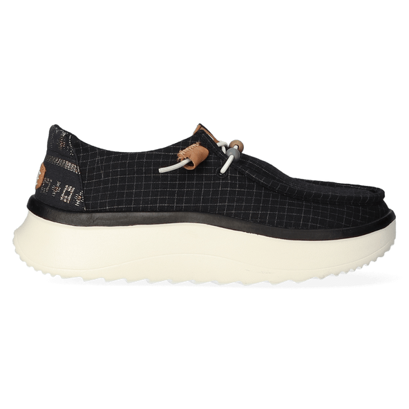 Wendy Peak Baja Dames Instappers Stripe Black Wendy Peak Baja Dames Instappers Stripe Black