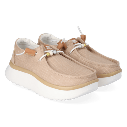 Wendy Peak Baja Dames Instappers Stripe Tan