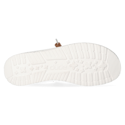 Wendy Heathered Slub Tropical Dames Instappers Grey