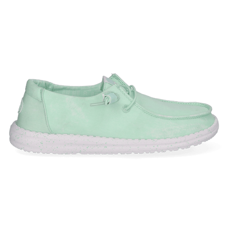 Wendy Stretch Canvas Dames Instappers Bay Blue Wendy Stretch Canvas Dames Instappers Bay Blue