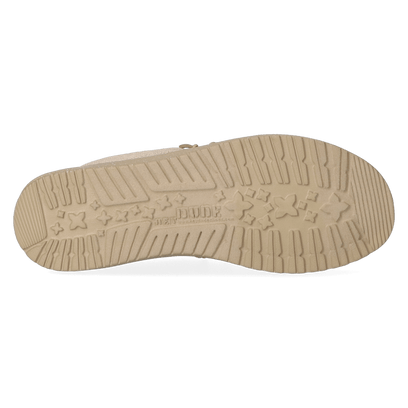 Wally Coastline Jute Heren Instappers Silver