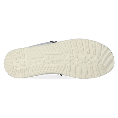 Wally Coastline Jute Heren Instappers Stone White