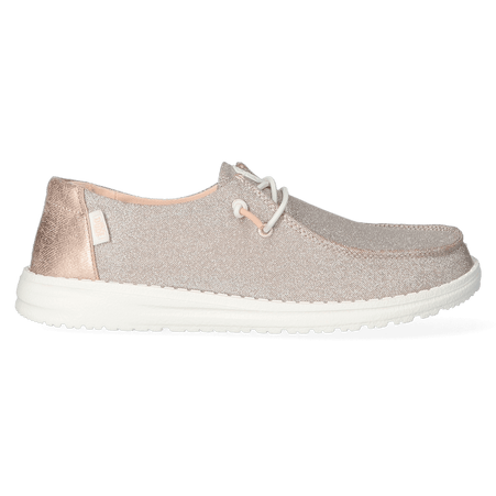 Wendy Metallic Sparkle Dames Instappers Rose Gold Wendy Metallic Sparkle Dames Instappers Rose Gold