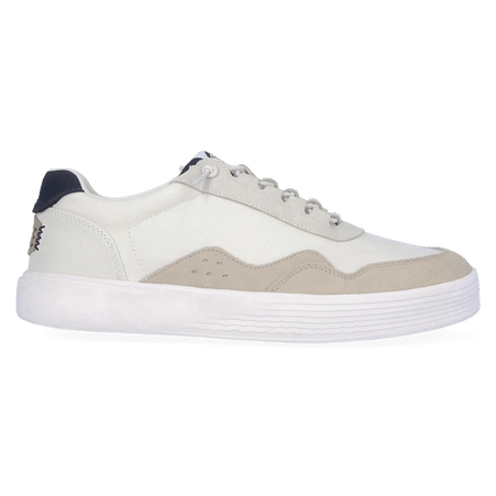 Hudson Canvas Heren Sneakers White/Grey Hudson Canvas Heren Sneakers White/Grey