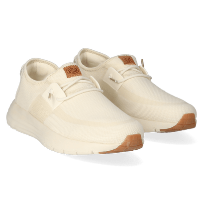 Sirocco Neutrals Heren Sneakers Almost White/White