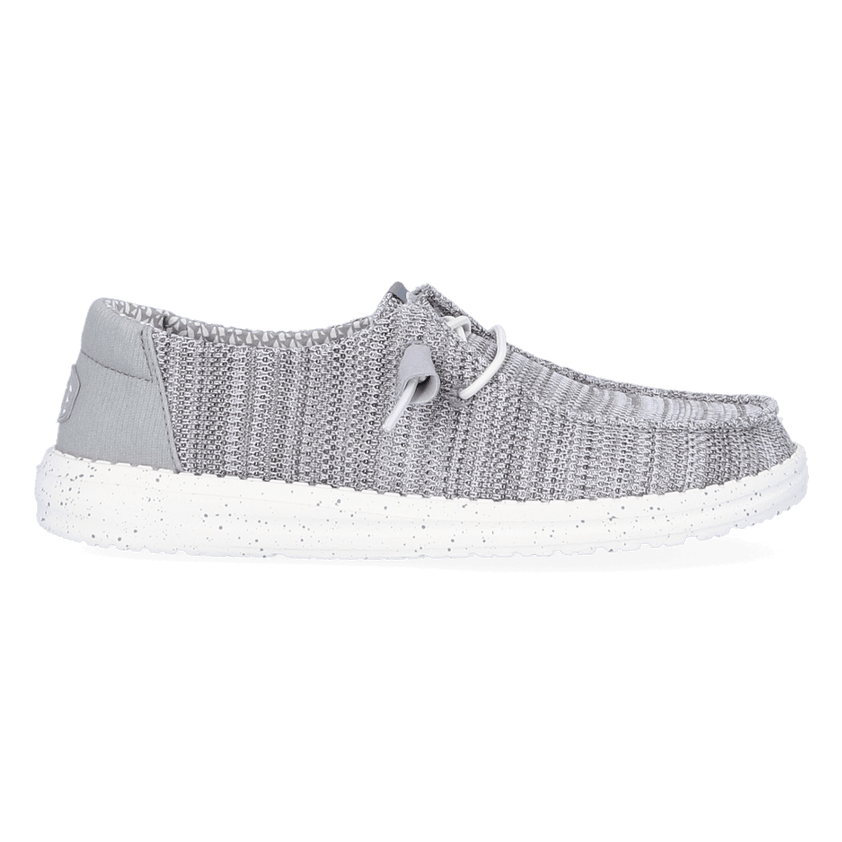 Wendy Stretch Sox Dames Instappers Light Grey
