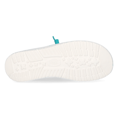 Wendy Stretch Sox Dames Instappers Ceramic Blue