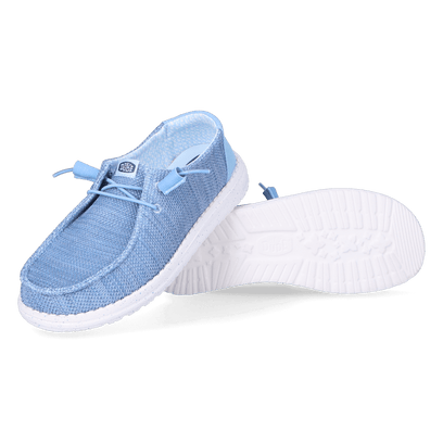 Wendy Stretch Sox Dames Instappers Blue Breeze