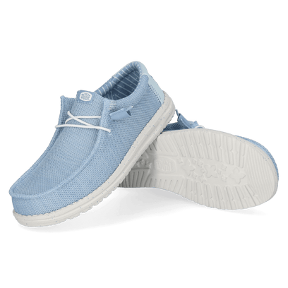 Wally Stretch Sox Heren Instappers Cloud Blue/Dawn Blue