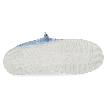 Wally Stretch Sox Heren Instappers Cloud Blue/Dawn Blue