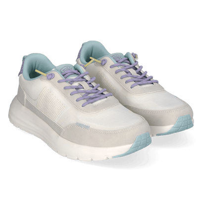 Sirocco Alta Colorblock Dames Sneakers White/Grey