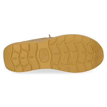 Wally Comf Suede Heren Instappers Golden Yellow