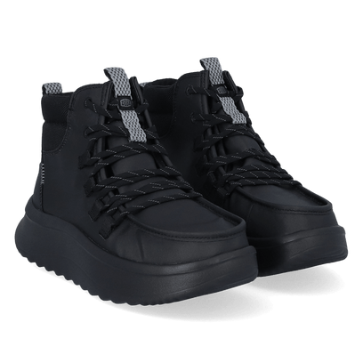 Wendy Apres Coated Twill Dames Boots Black/Black