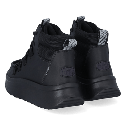 Wendy Apres Coated Twill Dames Boots Black/Black