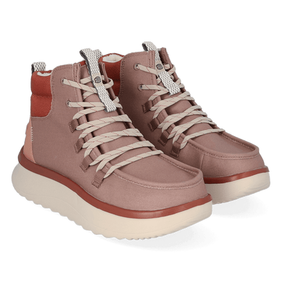 Wendy Apres Coated Twill Dames Boots Desert Brown