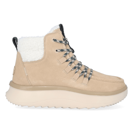 Wendy Apres Suede Cozy Dames Boots Beige Wendy Apres Suede Cozy Dames Boots Beige