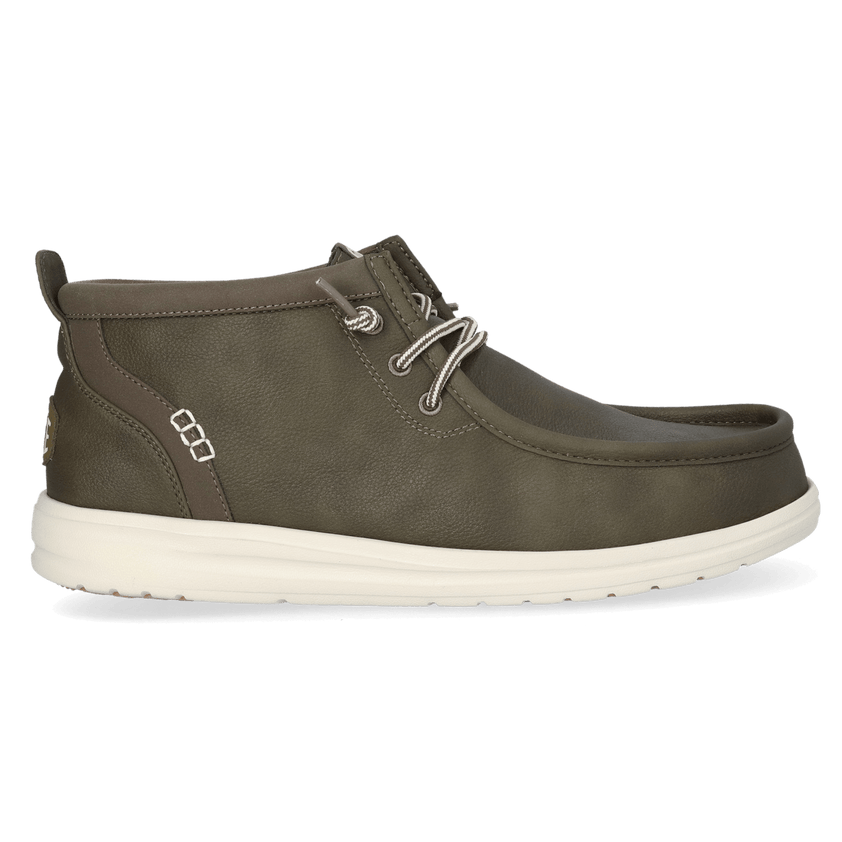 Wally Mid GripR Classic Heren Instappers Deep Olive