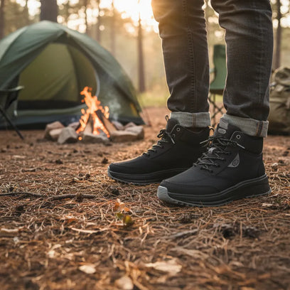 HEYDUDE Tahoe Nylon Heren Boots Black/Granite