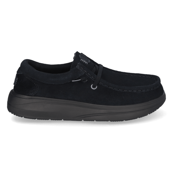 Wendy Comf Suede Dames Instappers Black Wendy Comf Suede Dames Instappers Black