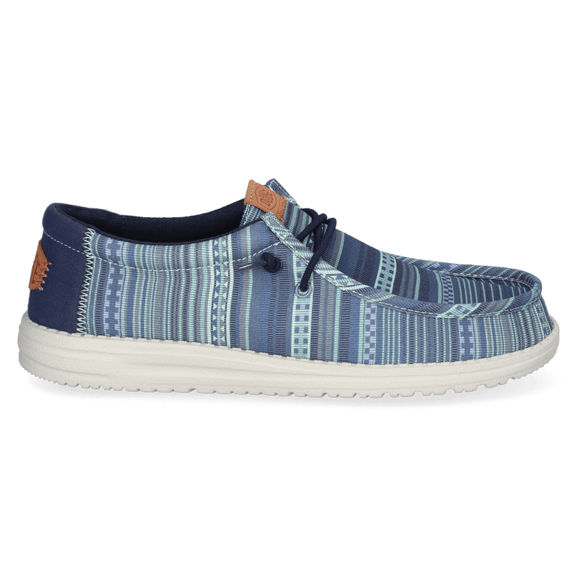 Wally Surf Shawl Heren Instappers Navy Blazer/Multi