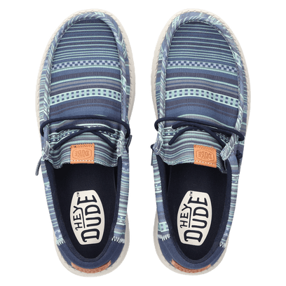 Wally Surf Shawl Heren Instappers Navy Blazer/Multi