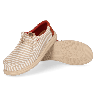 Wally Resort Heren Instappers Multi/Chili Red