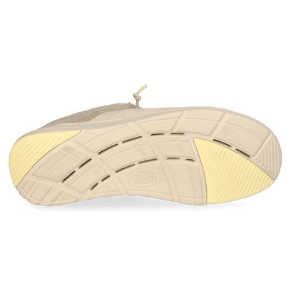 Wally Hey2O Mesh Heren Instappers Irish Cream/Wood Ash