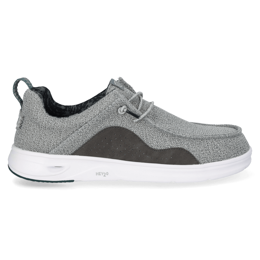 Wally Hey2O Mesh Heren Instappers Grey/Dawn Blue